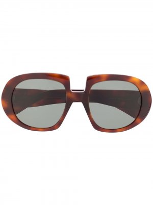 Солнцезащитные очки Anagram LOEWE. Цвет: коричневый