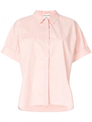 Рубашка с короткими рукавами Semicouture. Цвет: розовый