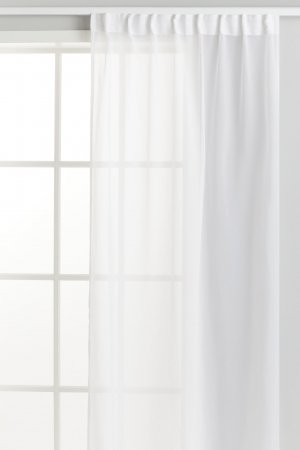 2 пары прозрачных штор длиной H&M