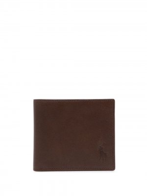 Бумажник с камуфляжным принтом Polo Ralph Lauren. Цвет: коричневый