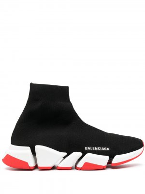 Кроссовки-носки Speed 2.0 Balenciaga. Цвет: черный