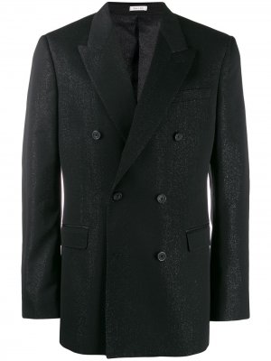 Пиджак с блестками Alexander McQueen. Цвет: черный