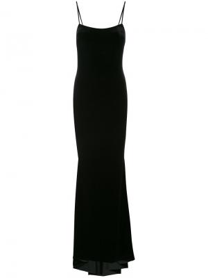 Вечернее платье Nojah Talbot Runhof. Цвет: черный