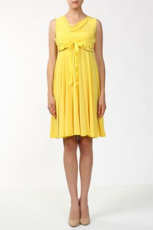 Платье Анора. Цвет: желтый