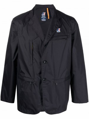 Пиджак с логотипом K-Way R&D. Цвет: черный