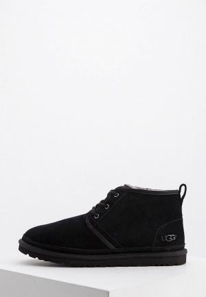 Ботинки UGG. Цвет: черный