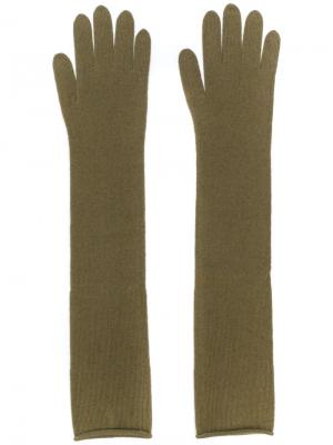 Длинные перчатки Joseph. Цвет: коричневый