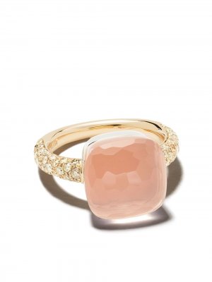 Золотое кольцо с камнем Pomellato. Цвет: розовый