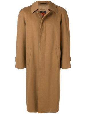 Длинное пальто в стиле 1970-х A.N.G.E.L.O. Vintage Cult. Цвет: коричневый