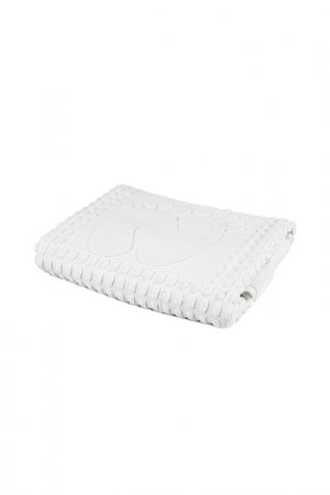 Коврик-полотенце 50X70 см Arya home collection. Цвет: белый
