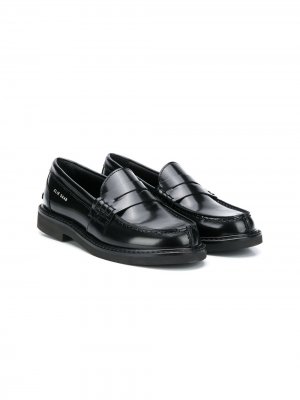 Пенни-лоферы с логотипом ELIE SAAB JUNIOR. Цвет: черный