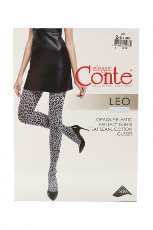 Чулки CONTE ELEGANT. Цвет: серый