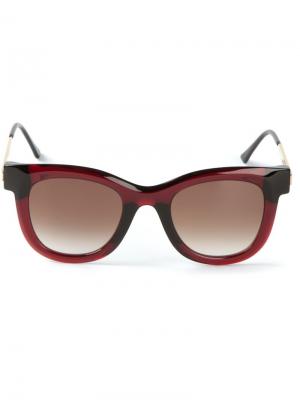 Солнцезащитные очки wayfarer Thierry Lasry. Цвет: красный