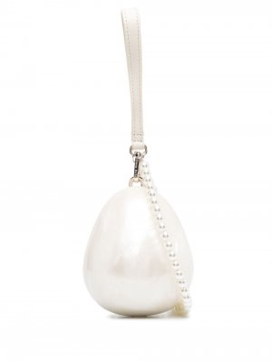 Мини-сумка Egg Simone Rocha. Цвет: белый