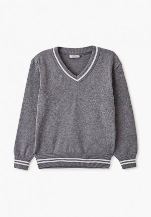 Пуловер Stenser. Цвет: серый