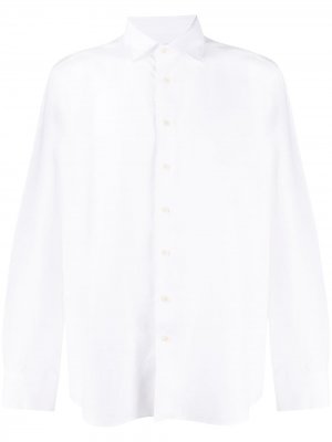 Рубашка на пуговицах с длинными рукавами Etro. Цвет: белый