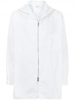 Легкая куртка с капюшоном Yohji Yamamoto. Цвет: белый