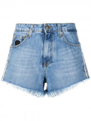 Декорированные джинсовые шорты John Richmond. Цвет: синий