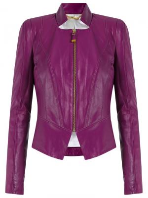 Leather jacket Tufi Duek. Цвет: розовый и фиолетовый
