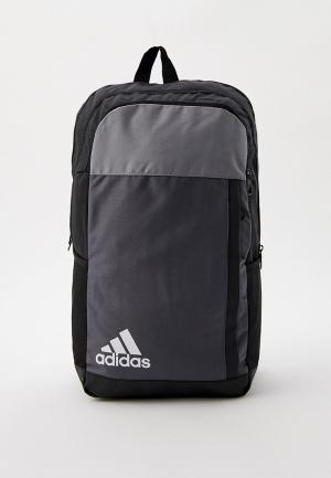 Рюкзак adidas. Цвет: серый