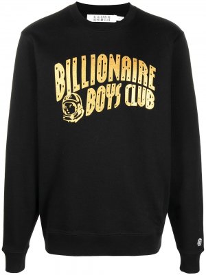 Толстовка с круглым вырезом и логотипом Billionaire Boys Club. Цвет: черный
