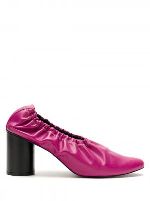 Туфли со сборками Gloria Coelho. Цвет: розовый