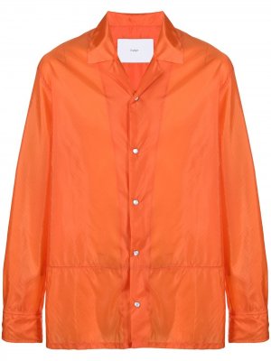Рубашка свободного кроя с длинными рукавами Goodfight. Цвет: оранжевый