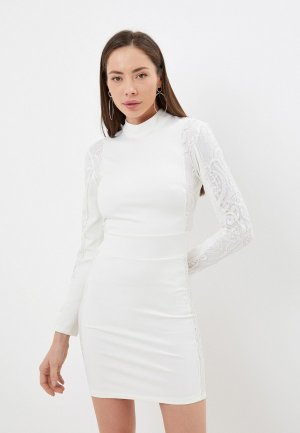 Платье Moki. Цвет: белый