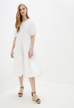Платье By Swan. Цвет: белый