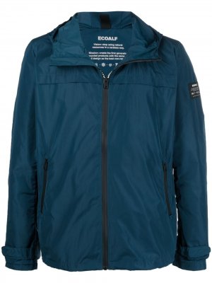 Куртка Dalven на молнии с капюшоном Ecoalf. Цвет: синий
