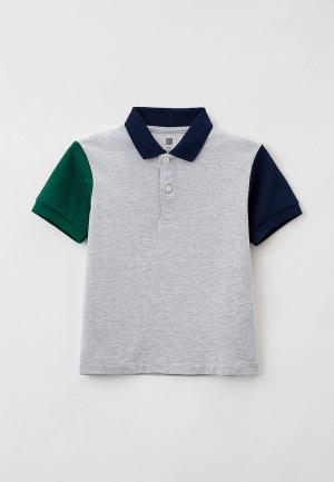 Поло UNIQLO. Цвет: серый