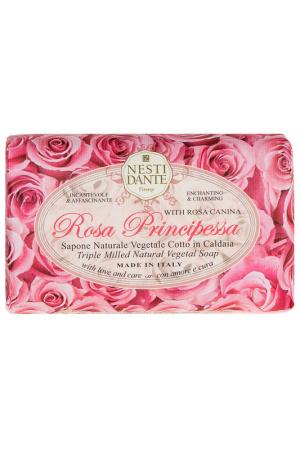 Мыло роза принцесса Nesti Dante. Цвет: белый