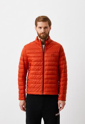 Куртка утепленная Boss. Цвет: оранжевый