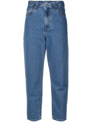 Levis укороченные прямые джинсы Levi's. Цвет: синий
