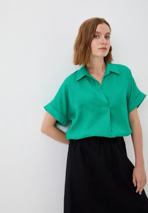 Рубашка Lusio. Цвет: зеленый