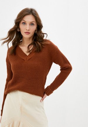 Пуловер Brave Soul. Цвет: коричневый