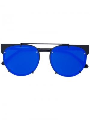 Солнцезащитные очки Concept 92 Vera Wang. Цвет: синий