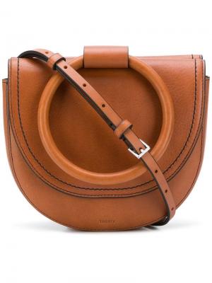 Bracelet shoulder bag Theory. Цвет: коричневый