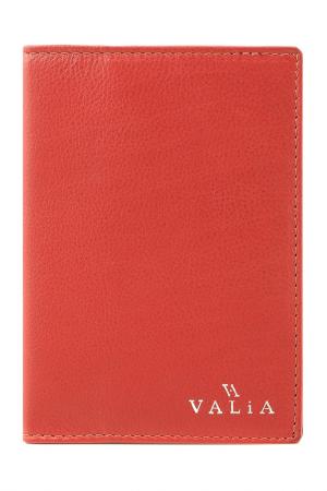 Обложка для паспорта VALIA. Цвет: красный