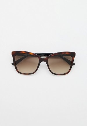 Очки солнцезащитные Karl Lagerfeld. Цвет: коричневый