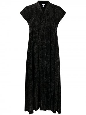 Платье миди с рукавами кап Comme Des Garçons. Цвет: черный