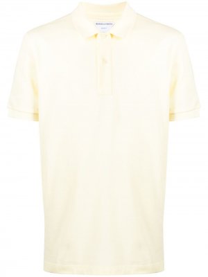 Рубашка поло с короткими рукавами Bottega Veneta. Цвет: желтый