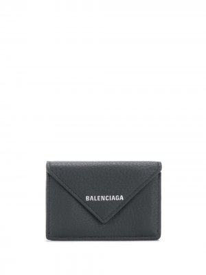 Мини-кошелек Papier Balenciaga. Цвет: черный