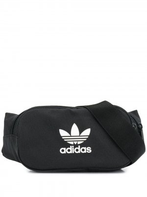 Поясная сумка Essential adidas. Цвет: черный