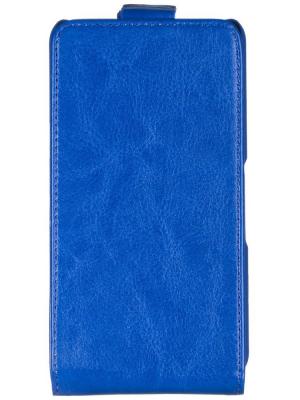 Флип-чехол skinBOX для Sony Xperia E4G. Цвет: синий