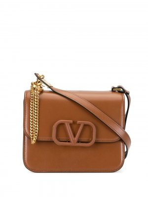 Поясная сумка с логотипом VLogo Valentino Garavani. Цвет: коричневый