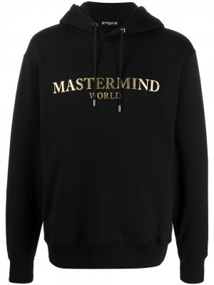 Худи с логотипом Mastermind World. Цвет: черный