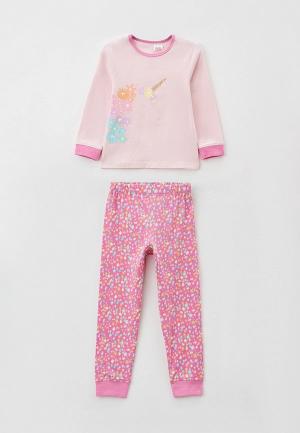 Пижама Cotton On. Цвет: розовый