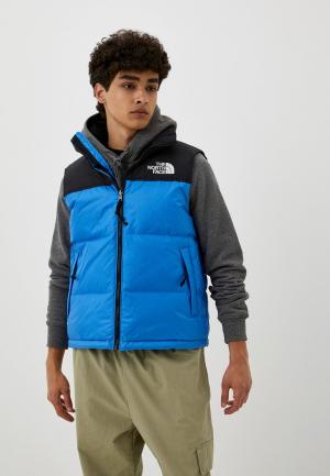 Жилет утепленный The North Face. Цвет: синий