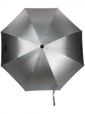 Зонт K/Ikonik с логотипом Karl Lagerfeld. Цвет: серебристый